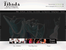 Tablet Screenshot of iibadadance.org